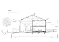 Plan en coupe état initial et état futur