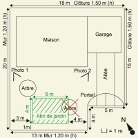 Qu'est-ce qu'un plan de masse coté en 3 dimensions ? Définition et exemple