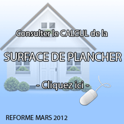 Calcul surface de plancher