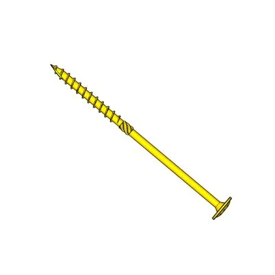 Vis à bois structurelle tête plate - SWW10X200 - Réf. 75414