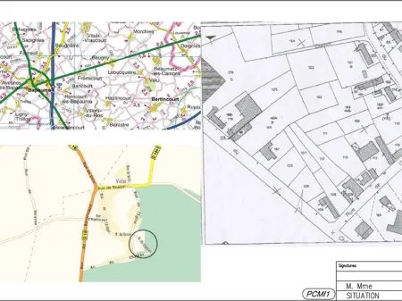 Plan permis de construire maison