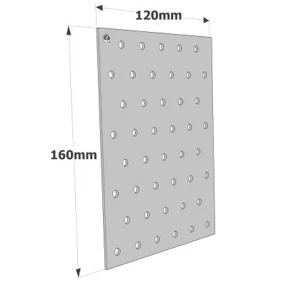 Plaques Perforées - Réf. NP20/120/160