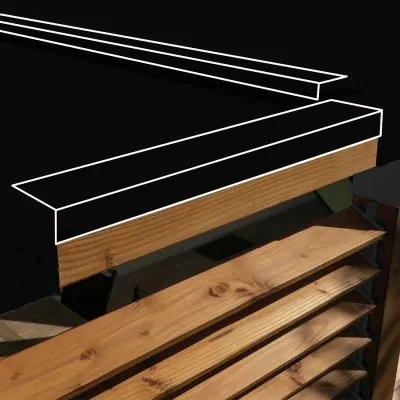 Couvertines aluminium - Réf. SND-COUV-9005