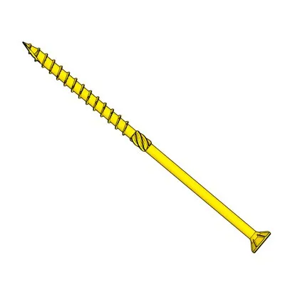 Vis à bois structurelle - tête fraisée - filetage partiel - SWC8.0X180 - Réf. 75357