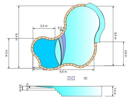 Piscine : calculer l'emprise au sol, la surface de plancher et la surface taxable