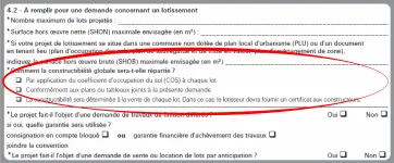 Comment la constructibilité globale sera répartie