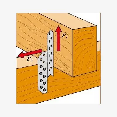 Vis HECO MULTI-MONTI-plus F - tête fraisée - D6 x L80 - Réf. 48501