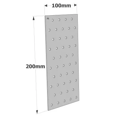 Plaques Perforées - Réf. NP20/100/200