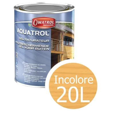 AQUATROL : saturateur de rénovation pour terrasses et bardages anciens - Réf. 874