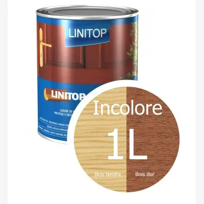 LINITOP CLASSIC : Lasure décorative de protection haut extrait sec. - Réf. L214
