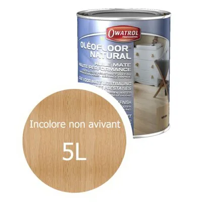 OLEOFLOOR NATURAL : huile mate haute performance - Réf. 284