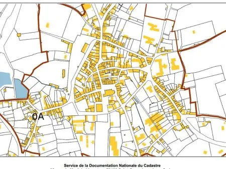 Un plan cadastral n'est pas un plan de masse