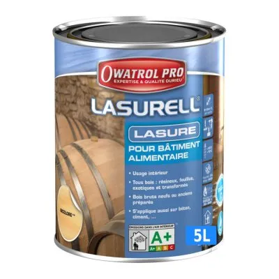LASURELL : Lasures pour bâtiments alimentaires, tous bois et supports minéraux - Réf. 1606
