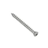 HECO-TOPIX-plus A2, vis pour planchers, tête fraisée bombée avec nervures de fraisage, T-Drive, filet total variable, brut, revêtement lubrifié - Réf. 61654