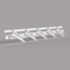 Vue d'un mécanisme SUNDIY 20 mm en ALUMINIUM coloris Blanc RAL 9010 pour lames orientables pour pergola bioclimatique