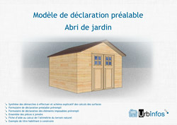 Exemple déclaration préalable abri de jardin