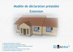 Exemple déclaration préalable extension