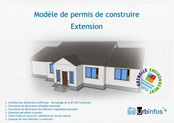 Exemple permis de construire extension